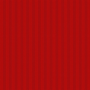 rib knit red (small scale)