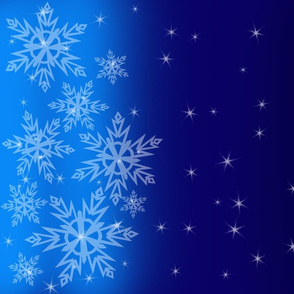 Frozen Christmas Snowflakes