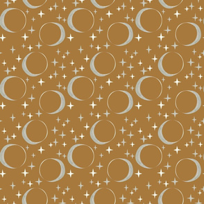 Moon and Stars {Gold}
