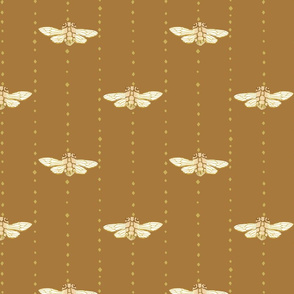 Cicadas {Antique Gold}