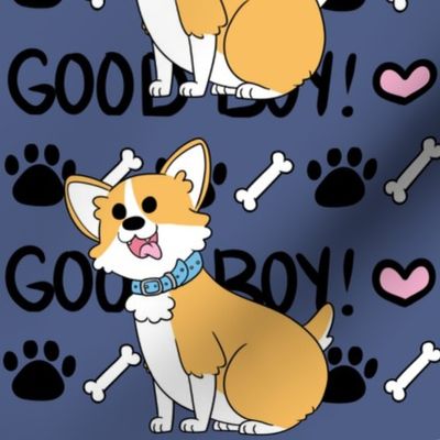 CorgiFabricPrint