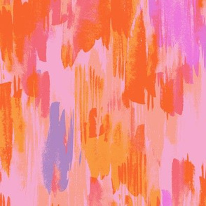 Orange, pink, red, lilac abstract pattern