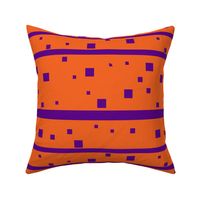 Orange and purple squares Med Jumbo