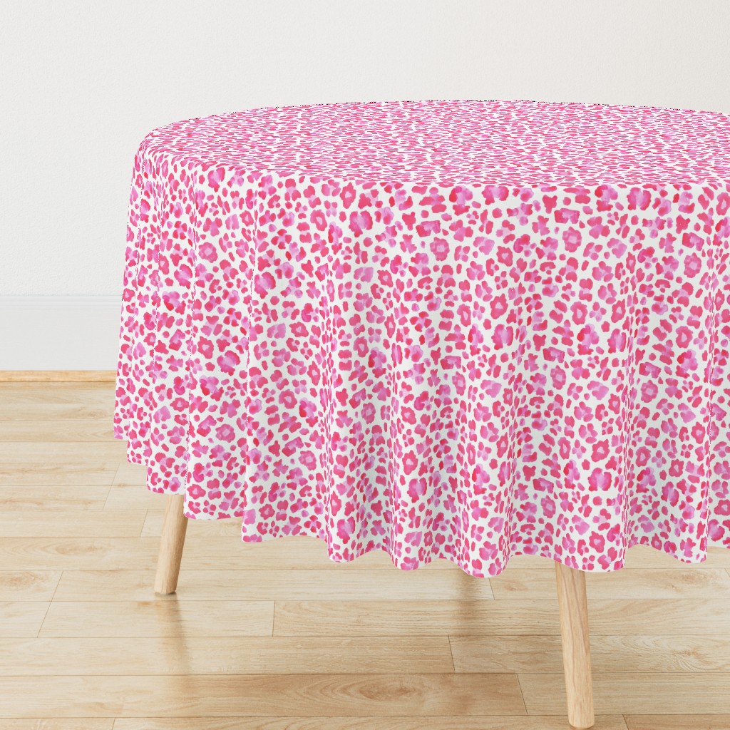 Leopard Print pink and white