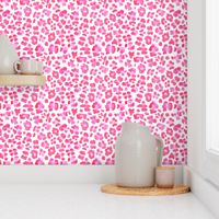 Leopard Print pink and white