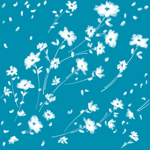 Breezy Hand-Painted Daisies | Large