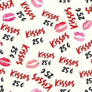 Kisses 25¢ // Citrine White