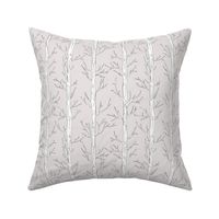 Behind the trees little forest abstract tree and branches design blush neutral gray white nursery