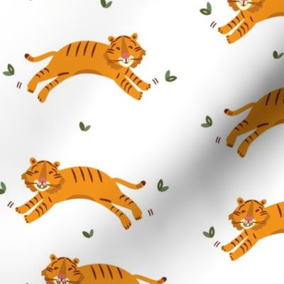 Fierce pattern -happy tiger