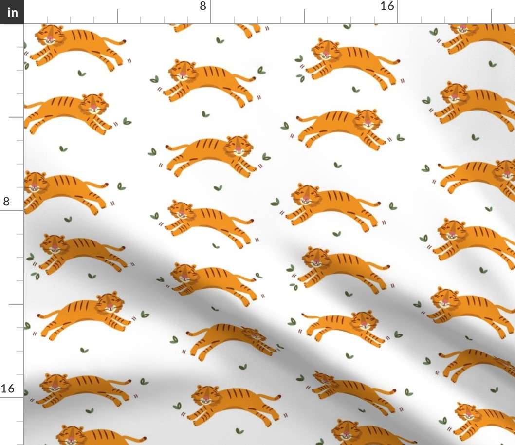 Fierce pattern -happy tiger