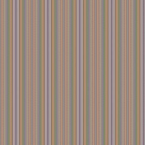 Jewel Stripe Gray Tan Mauve, Brown Plum