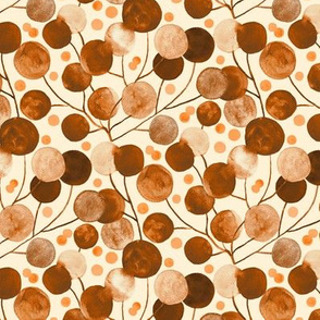 Pompom Plants in Earth Tones (Small Version)