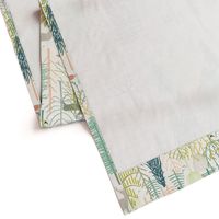 woodland winter wonderland XL wallpaper scale by Pippa Shaw