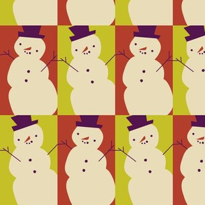 Jaunty snowmen ~ citrus and spice