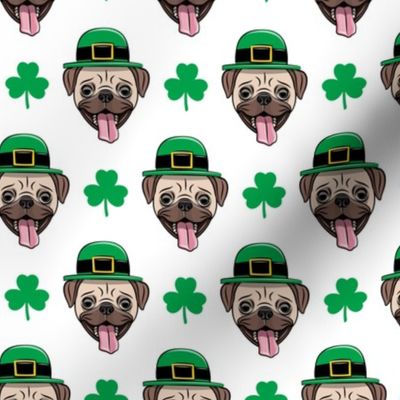 Patty's Pug - St Patricks Day Pugs - LAD19