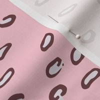 Whimsical Pink Toadstool Polka Dots