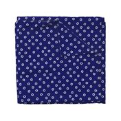 star of david fabric - jewish fabric, hanukkah fabric, - navy