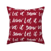 Let It Snow - Red