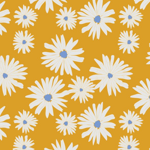 Happy Daisies Yellow.