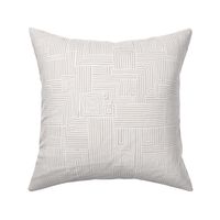 Mudcloth maze stripes minimal Scandinavian grid trend abstract geometric labyrinth neutral sand beige