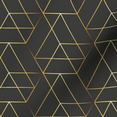 hexagon_black_gold