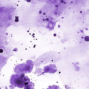 Watercolour wash #13 purple
