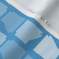 Arkansas State Shape Pattern Light Blue-01