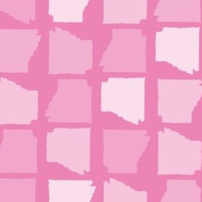 Arkansas State Shape Pattern Pink-01