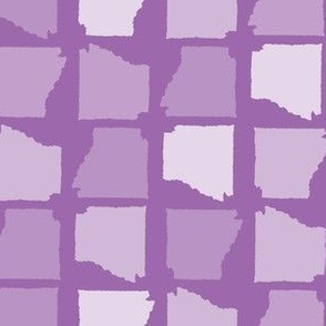 Arkansas State Shape Pattern Purple-01