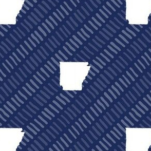 Arkansas State Pattern Stripes Dark Blue-01-01