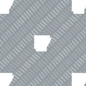 Arkansas State Pattern Stripes Grey-01-01