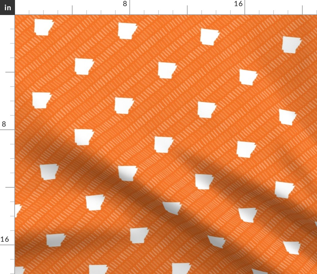 Arkansas State Pattern Stripes Orange-01-01