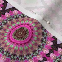 Pink Floral Pinwheels 2591