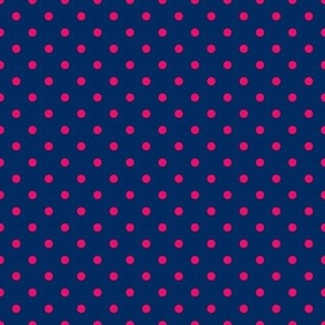 Prunella Dots - Blue Pink