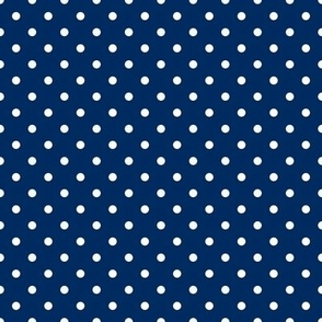 Prunella Dots - Blue White