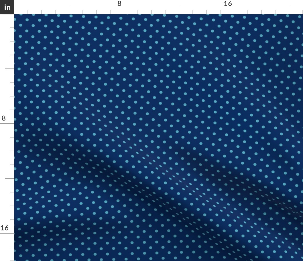 Prunella Dots - Blue