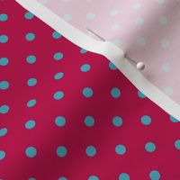 Prunella Dots - Pink Blue