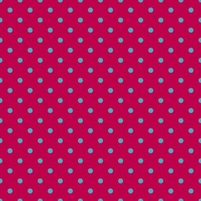 Prunella Dots - Pink Blue