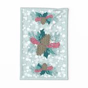 Winterly Whispers Tea Towel