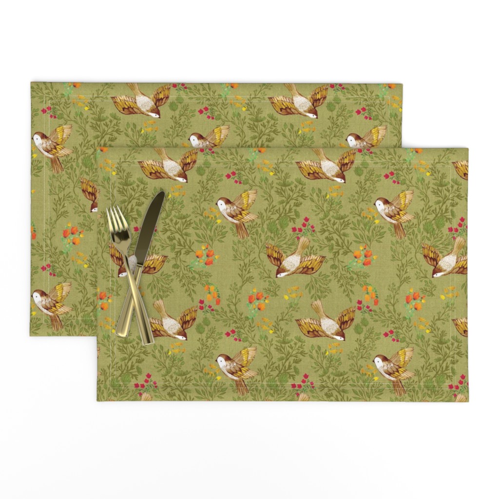 Birdsong Meadow {Moss}-small