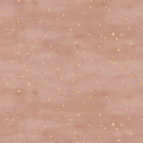 metallic look gold stars wallpaper and fabric