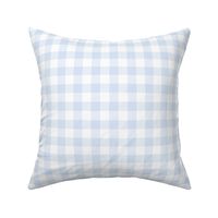 3/4" Chambray Blue Gingham: Classic Buffalo Check, Buffalo Plaid 