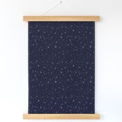 Simple Navy With Stars