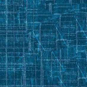 19-15k Solid Blue Linen Texture Blender Home Decor 