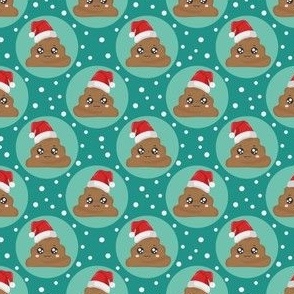 Santa Poop Emoji