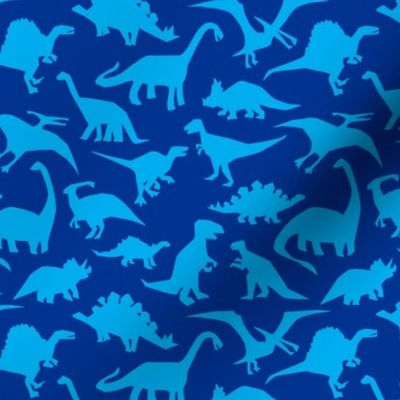 Dinosaur blues medium