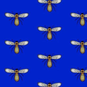Buzzing Blues  Bee Design 