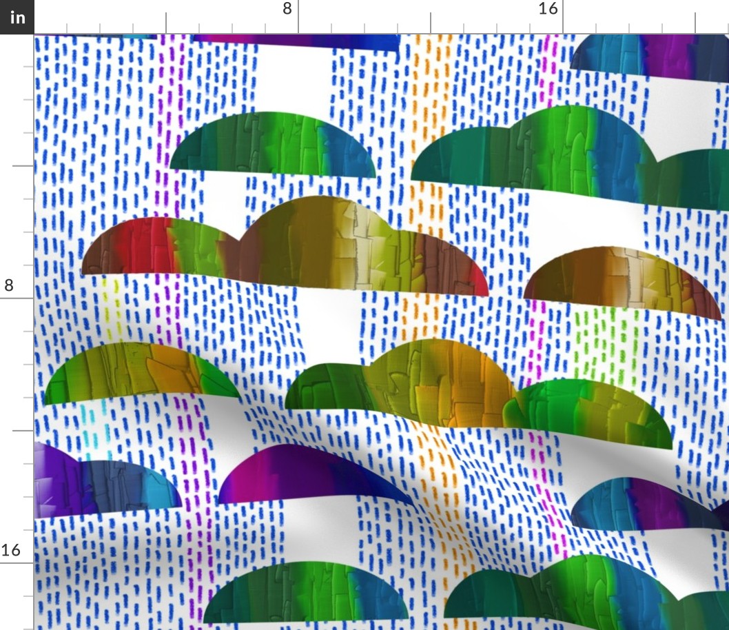 Jewel-tone taco rainclouds by Su_G_©SuSchaefer