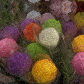 Colored Snowballs by Gary