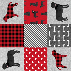 black lab cheater pet quilt a dog breed quilt pattern wholecloth labrador retrievers